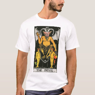 Devil Tarot Kaart T-shirt