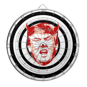 Devil Trump Dart Board Dartbord