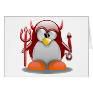 Devil Tux (Linux Tux)
