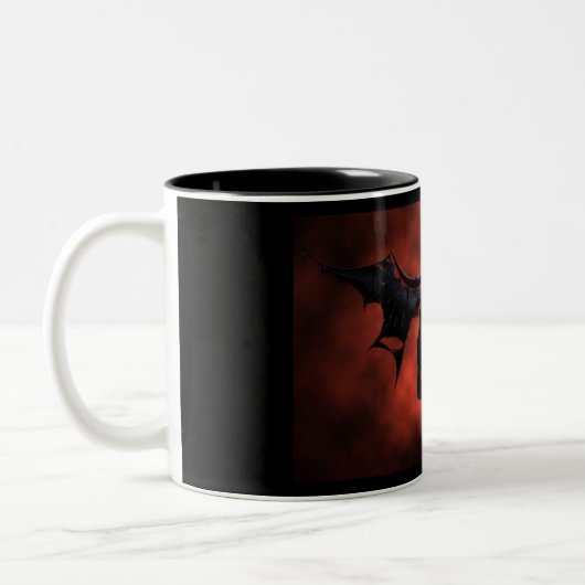 Devil Tweekleurige Koffiemok (Links)