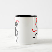 Devil Tweekleurige Koffiemok (Center)