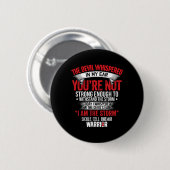 Devil Whispered- sikkelcelanemie Awareness Supp Ronde Button 5,7 Cm (Voorkant /achterkant)