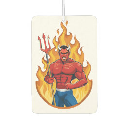 Devil with trident luchtverfrisser