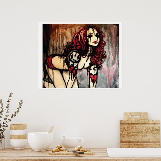 Devil Woman Print (Keuken)