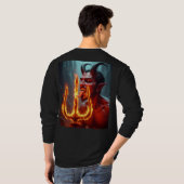 Devil Worship Trident T-shirt (Achterkant volledig)