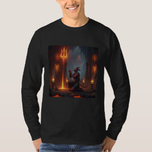 Devil Worship Trident T-shirt
