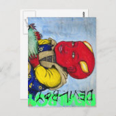 Devilboy-kaart Briefkaart (Voorkant / Achterkant)
