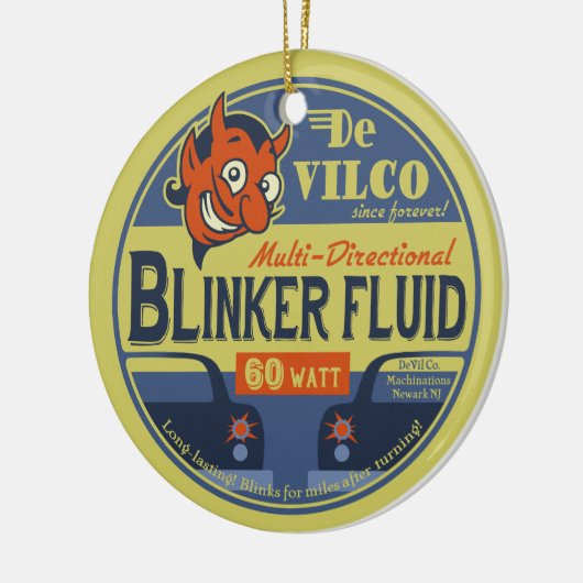 DeVilCo Blinker Fluid Keramisch Ornament (Links)