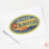 DevilCo Blinker Fluid Ovale Sticker (Envelop)