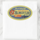 DevilCo Blinker Fluid Ovale Sticker (Tas)