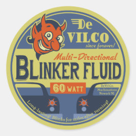DeVilCo Blinker Fluid Ronde Sticker