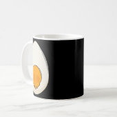 Deviled Egg Costume Devil Horns Halloween Love Egg Koffiemok (Voorkant links)