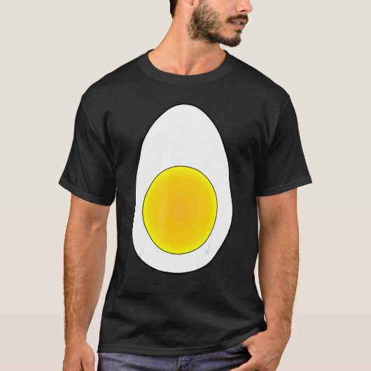 Deviled Egg Costume Fruit Halloween T-shirt (Voorkant)