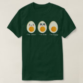 Deviled Egg Costume Funny Joke Halloween Love Eggs T-shirt (Design voorkant)