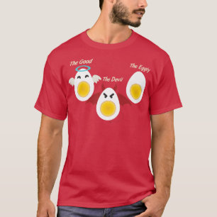 Deviled Egg Costume Funny Joke Halloween Love Eggs T-shirt