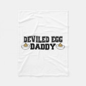 Deviled Egg Daddy - Funny Thanksgiving Deviled Egg Fleece Deken (Voorkant)