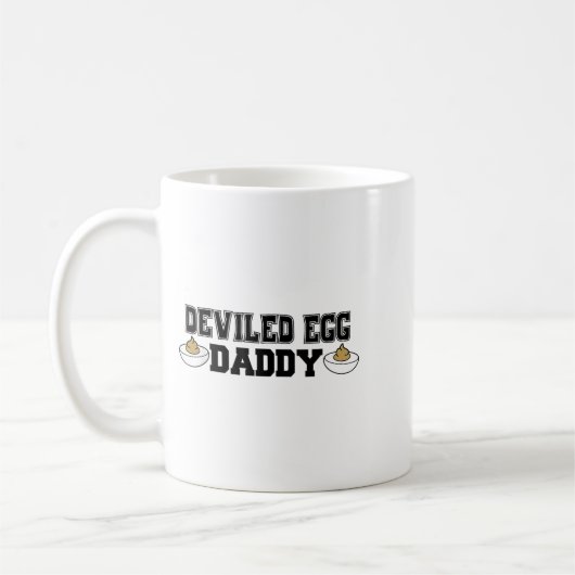 Deviled Egg Daddy - Funny Thanksgiving Deviled Egg Koffiemok (Links)