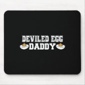 Deviled Egg Daddy - Funny Thanksgiving Deviled Egg Muismat (Voorkant)