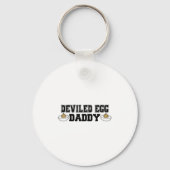 Deviled Egg Daddy - Funny Thanksgiving Deviled Egg Sleutelhanger (Voorkant)