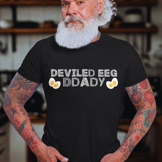 Deviled Egg Daddy Funny Thanksgiving Vaderdag T-shirt