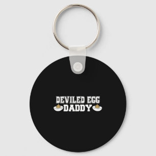 Deviled Egg Daddy - Grappige Thanksgiving Deviled Sleutelhanger