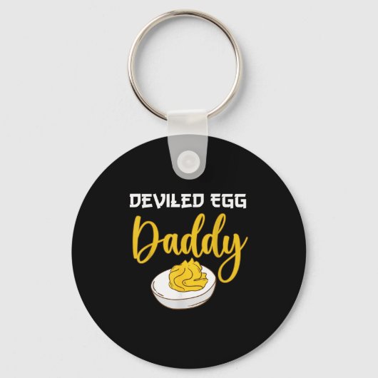 Deviled Egg Daddy Sleutelhanger (Voorkant)