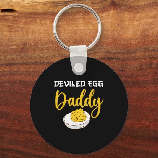 Deviled Egg Daddy Sleutelhanger (Voorkant)