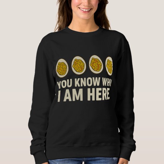 Deviled Egg Dankbare T-shirt Dankbare Shirten (Voorkant)