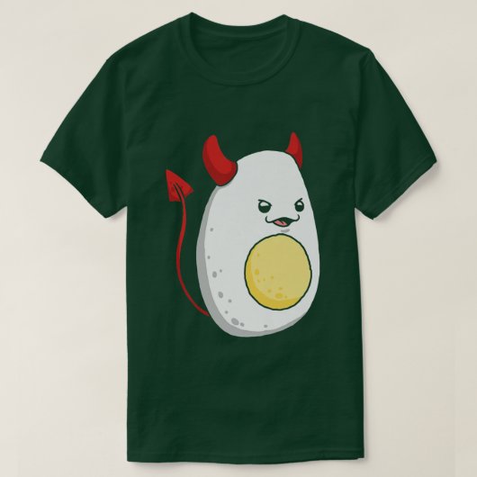 Deviled Egg Day Costume Funny Halloween Love Eggs T-shirt (Design voorkant)