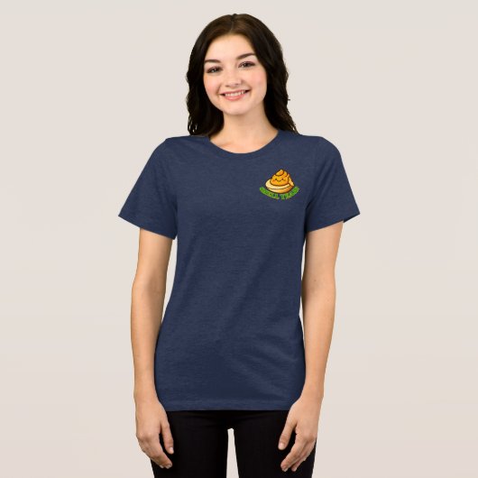 Deviled Egg Dealer Tri-Blend Shirt (Voorkant volledig)