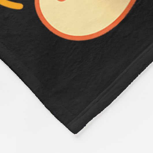 Deviled Egg Er Funny Retro Thanksgiving Food Quote Fleece Deken (Hoek)