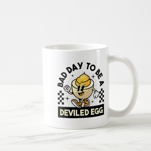 Deviled Egg Thanksgiving Eggs For Men Women Funny Koffiemok (Rechts)