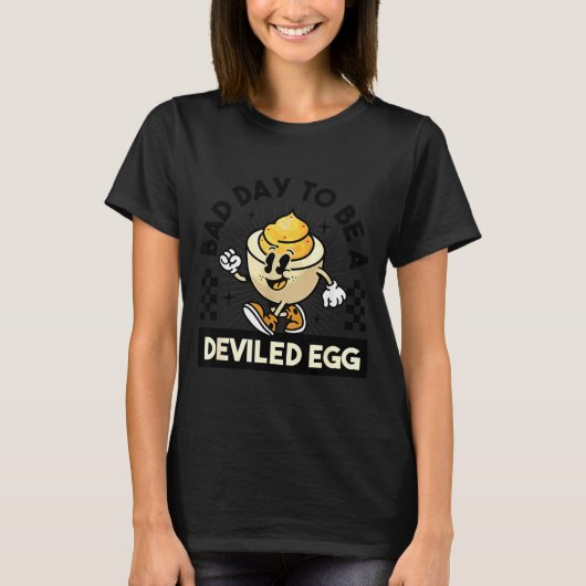 Deviled Egg Thanksgiving Eggs For Men Women Funny  T-shirt (Voorkant)