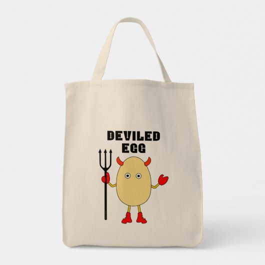 Deviled Egg Tote Bag (Achterkant)
