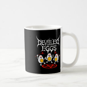 Deviled Eggs Metal Funny Cartoon Deviled Eggs Danc Koffiemok