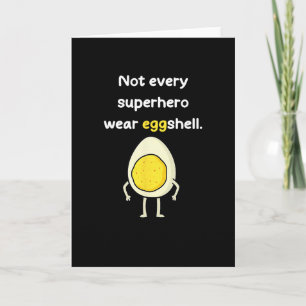Deviled Eggs Niet elke superheld draagt eieren sch Kaart