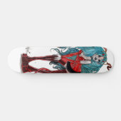 DevilGirl pinup Skateboard (Horizontaal)