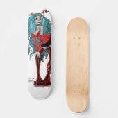 DevilGirl pinup Skateboard (Voorkant)