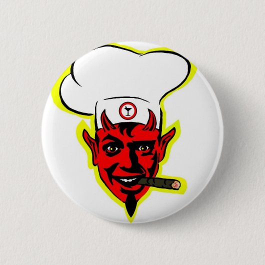 Devilish Chef Ronde Button 5,7 Cm (Voorkant)
