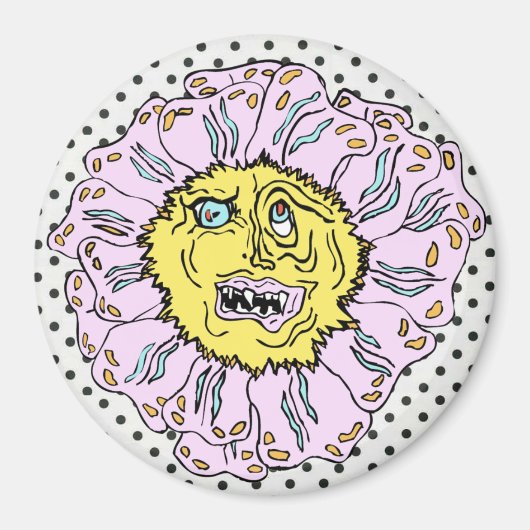 Devilish Daisy Magnet (Voorkant)