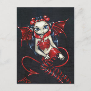 "Devilish Fairy"-Briefkaart Briefkaart