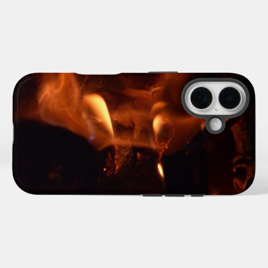 Devilish Flames Case-Mate iPhone Case (Achterkant (horizontaal))
