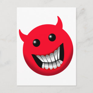 Devilish Smile Briefkaart