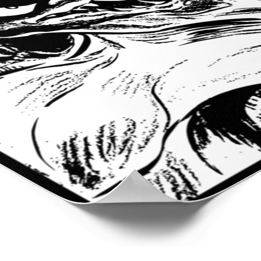 Devilman Manga Poster (Hoek)