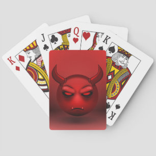 Devilmoji kaartspel pokerkaarten