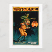 Devil's Auction White Man's Burden Theater Briefkaart (Voorkant)