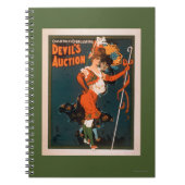 Devil's Auction Woman in Costume Theater 2 Notitieboek (Voorkant)