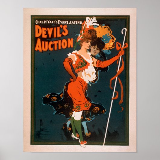 Devil's Auction Woman in Costume Theater 2 Poster (Voorkant)