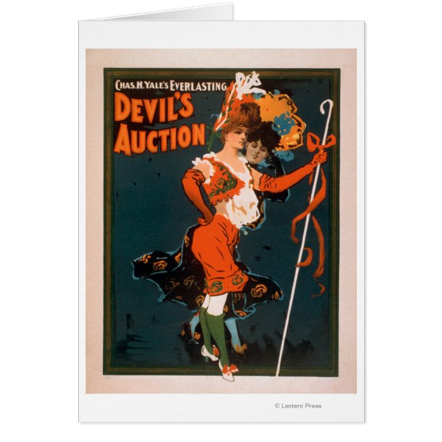 Devil's Auction Woman in Costume Theater 3 (Voorkant)