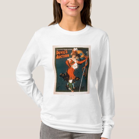 Devil's Auction Woman in Costume Theater 3 T-shirt (Voorkant)